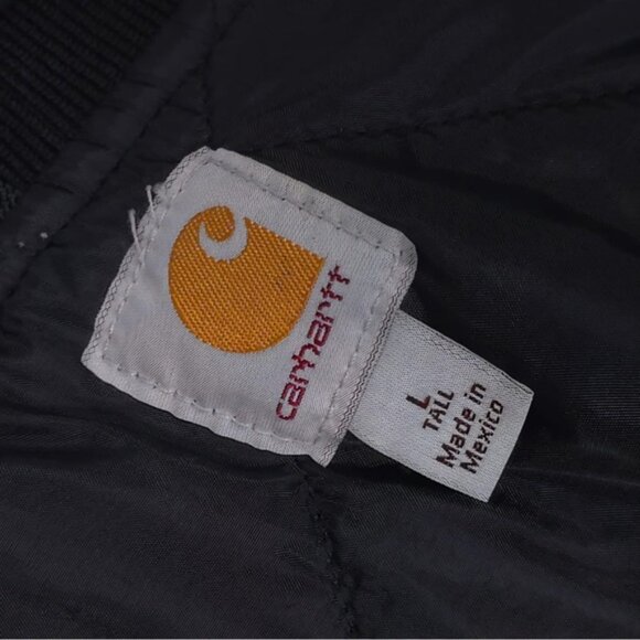 Carhartt Men's Vintage Y2K Sandstone Arctic Quilt V02 Brown Vest Jacket L TALL - Picture 6 of 14